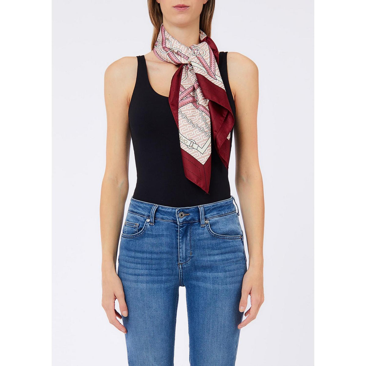Ecs Foulard Belt Stripes 90X90