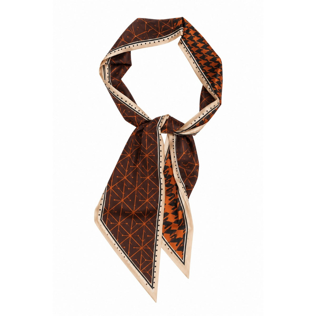 Foulard Marron