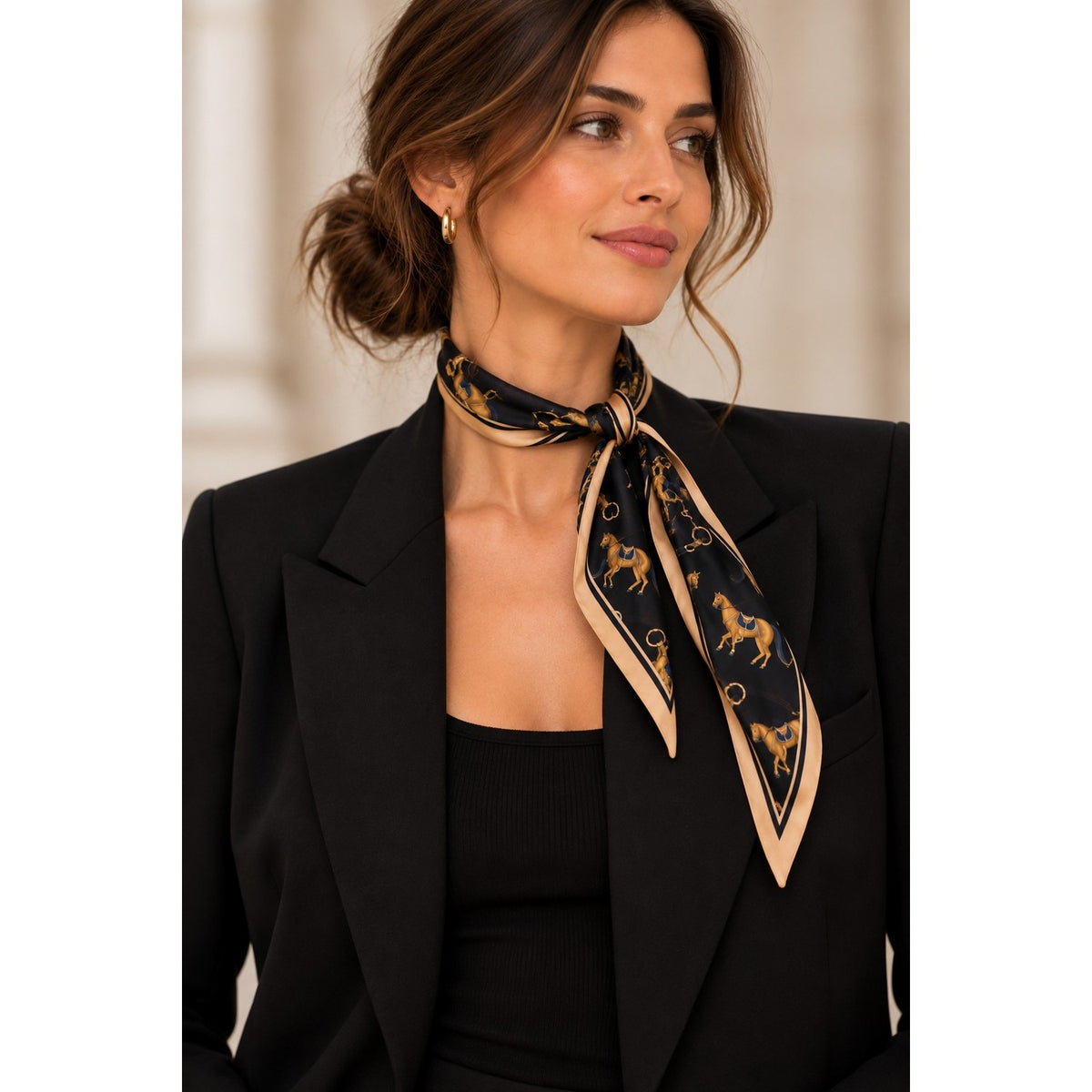 Foulard Noir