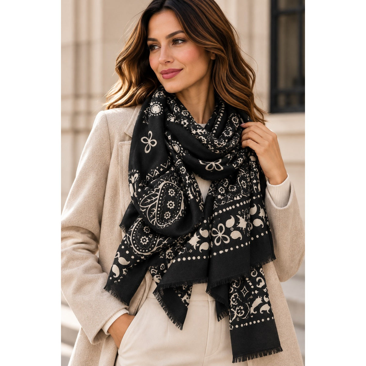 Foulard Noir