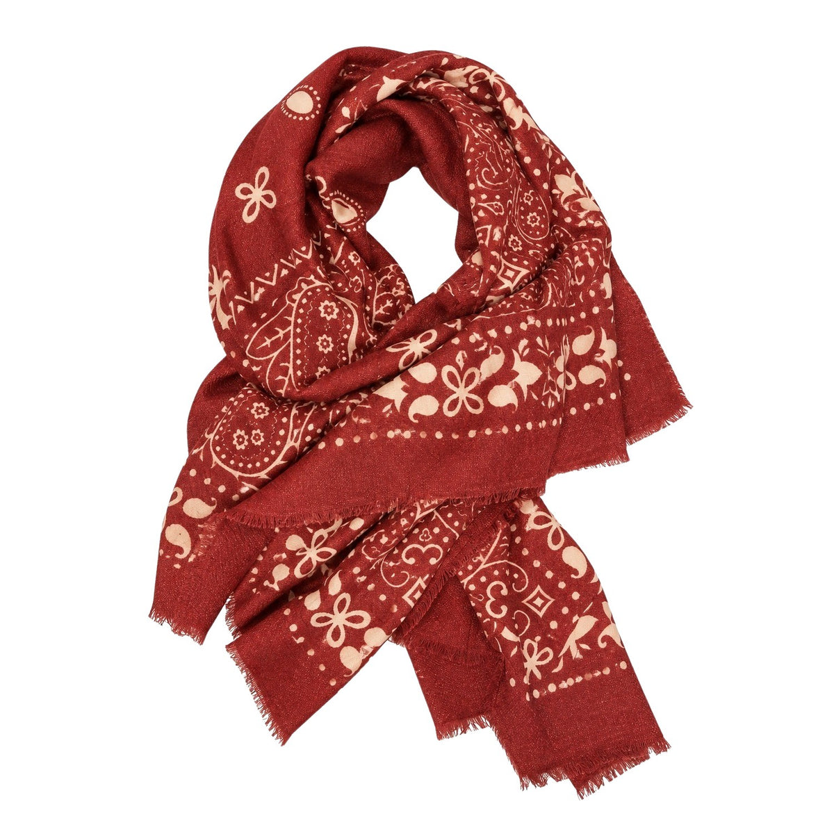 Foulard Bordeaux