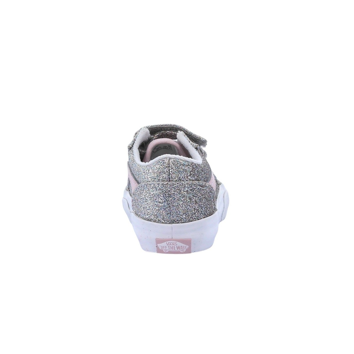 Old Skool V Glitter Silver/Pale Petal