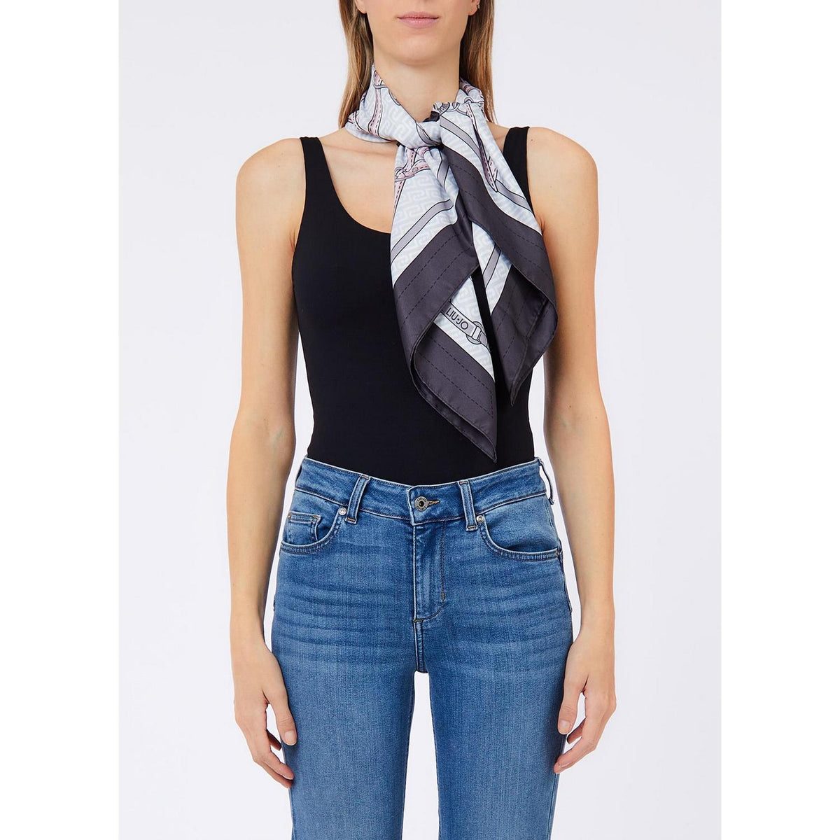 Ecs Foulard Belt Stripes 90X90