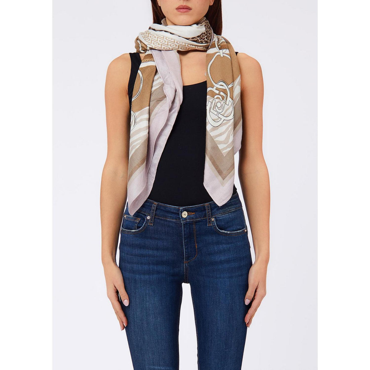 Foulard Metal Mix Animalier
