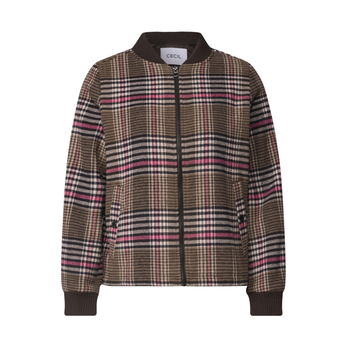 Check Wool Jacket