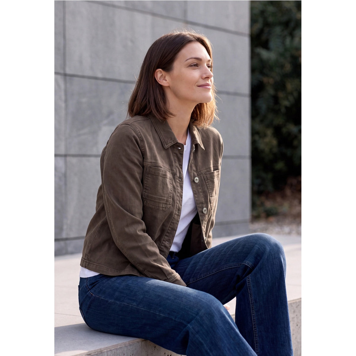 Style Denim Overshirt Color