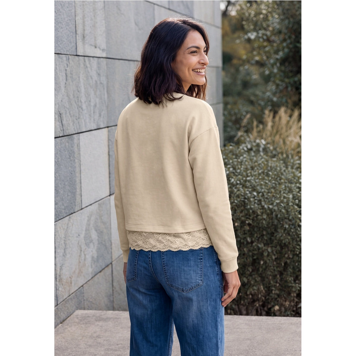 Tos Lace Detail Longsleeve