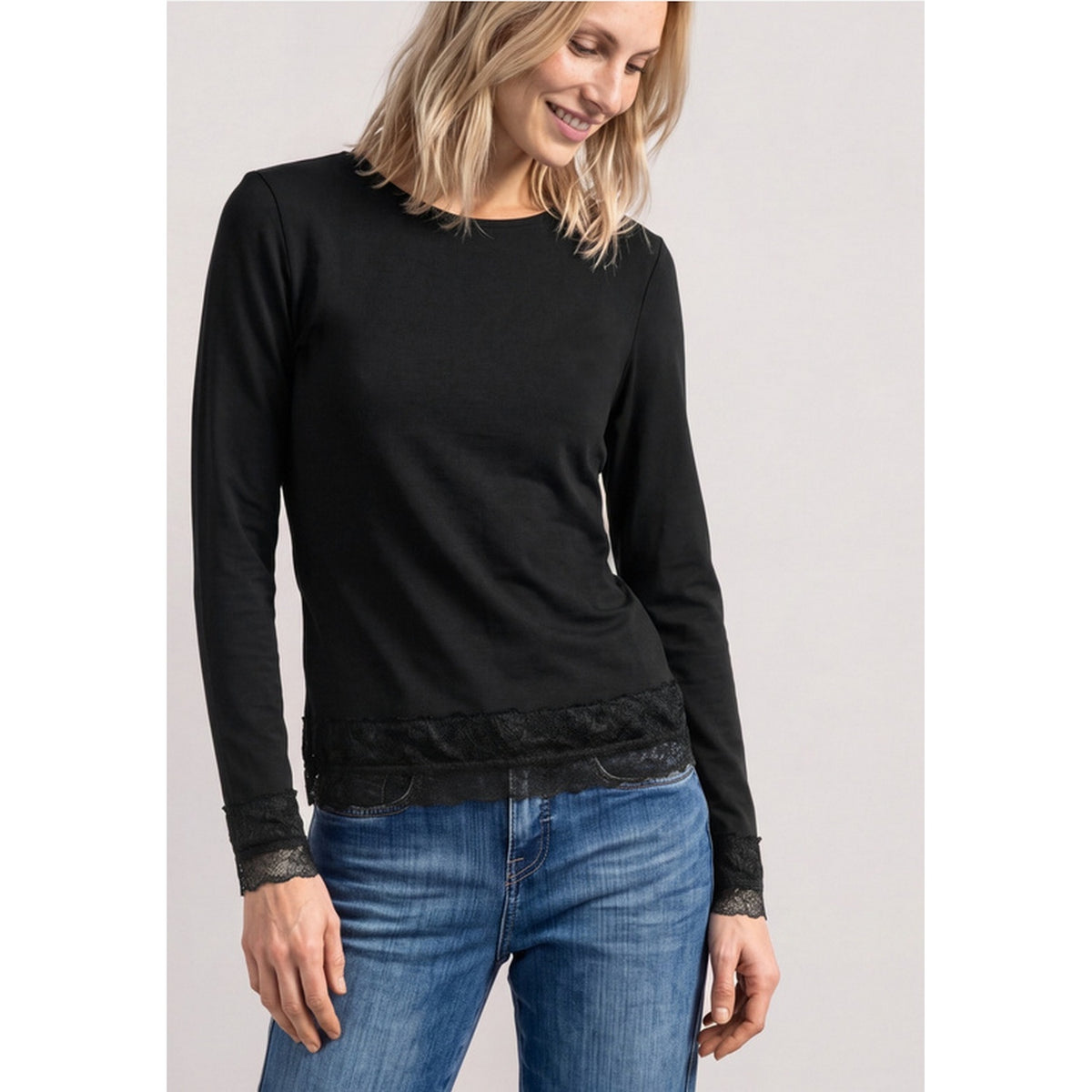 Ltd Qr Basic Shirt W.lace Cuffs
