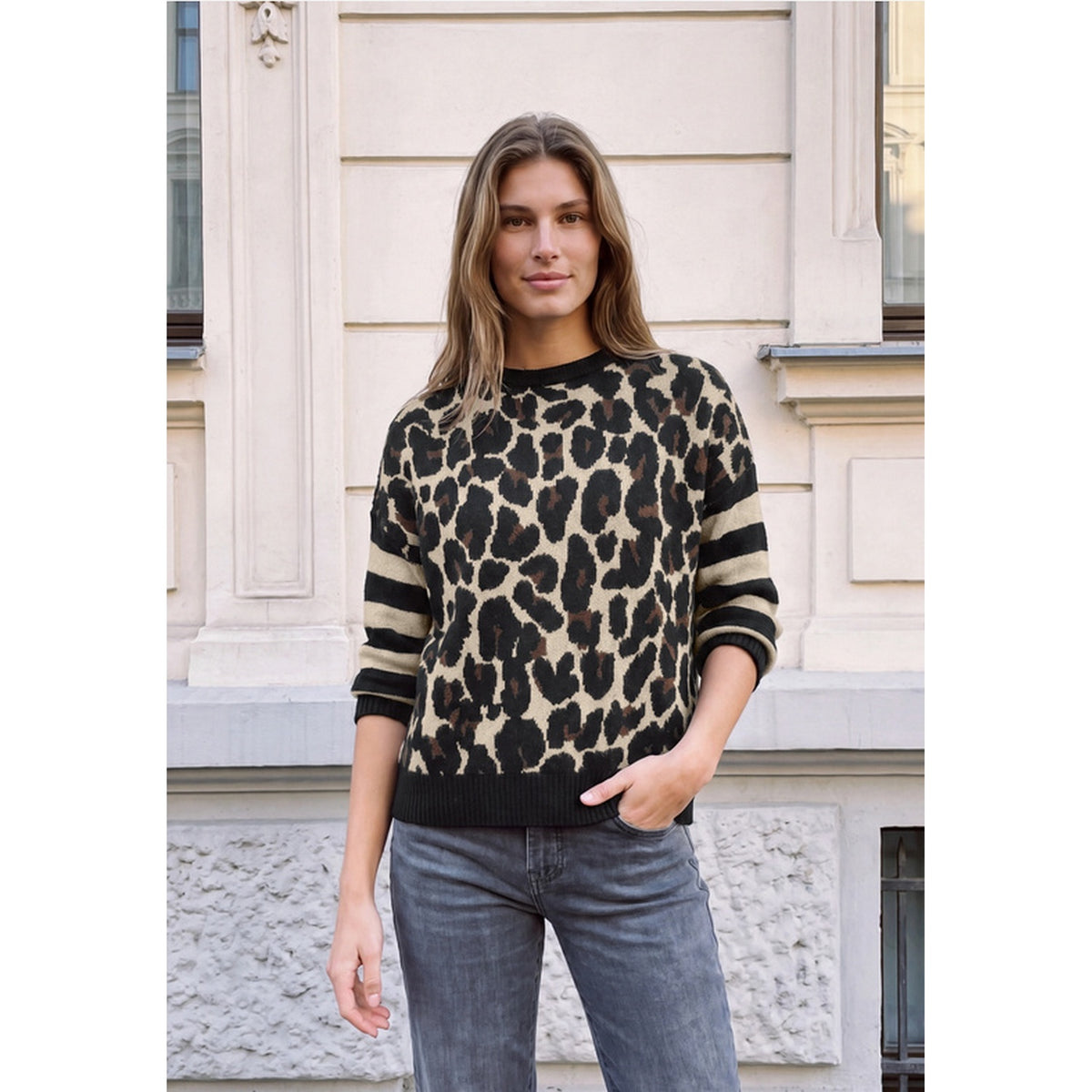 Jacquard And Stripes