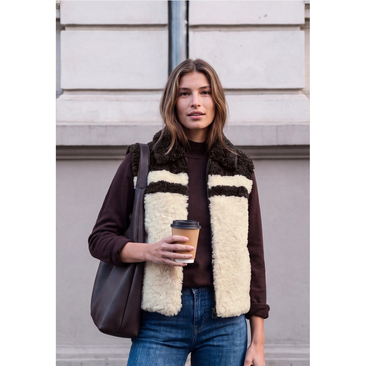 Color Block Vest