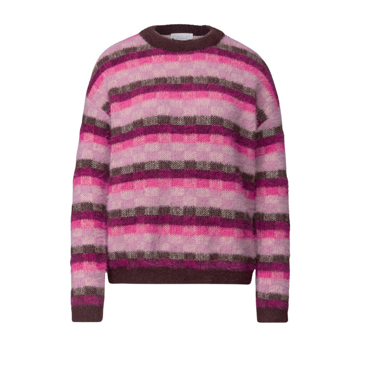 Stripe Jacquard Sweater