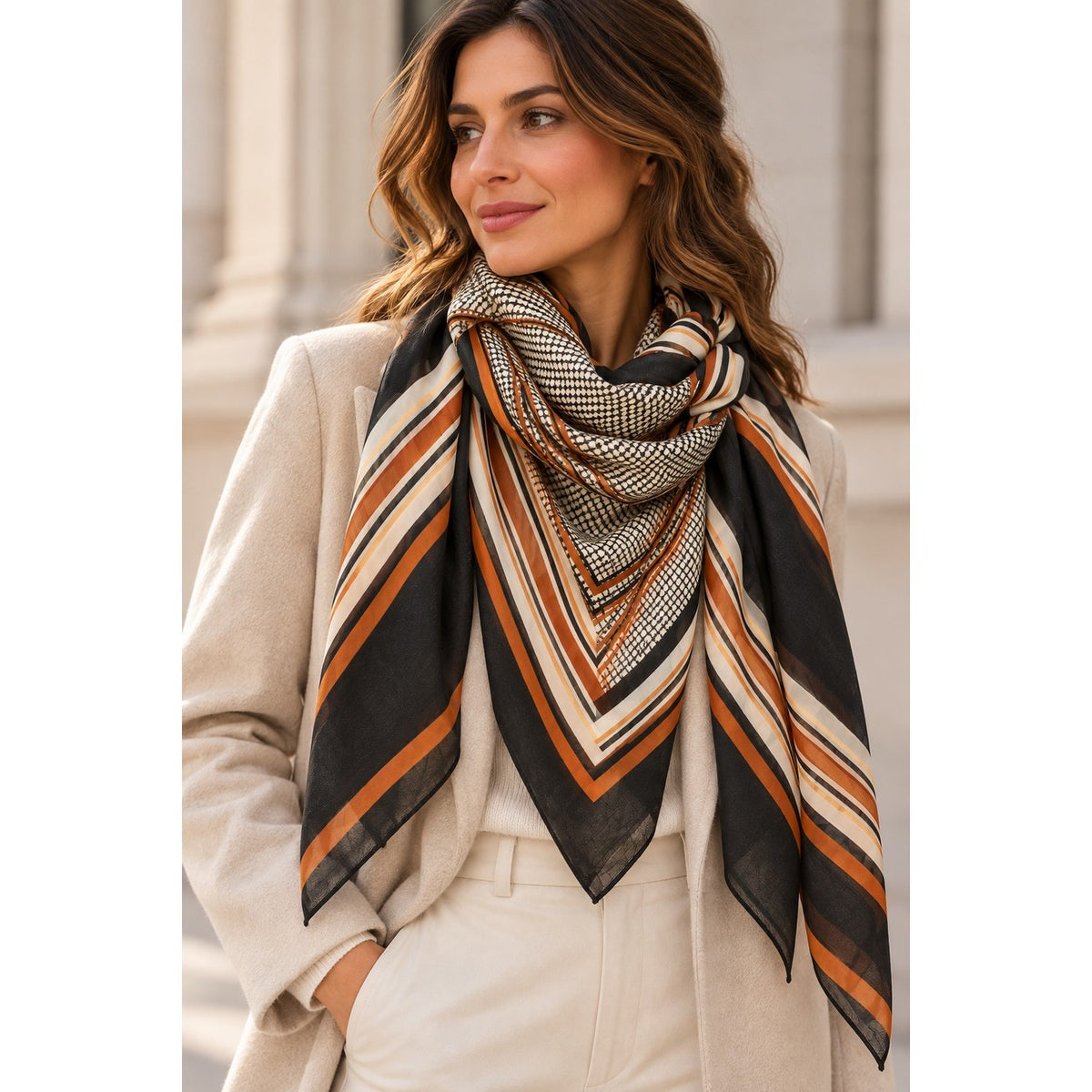 Foulard Noir