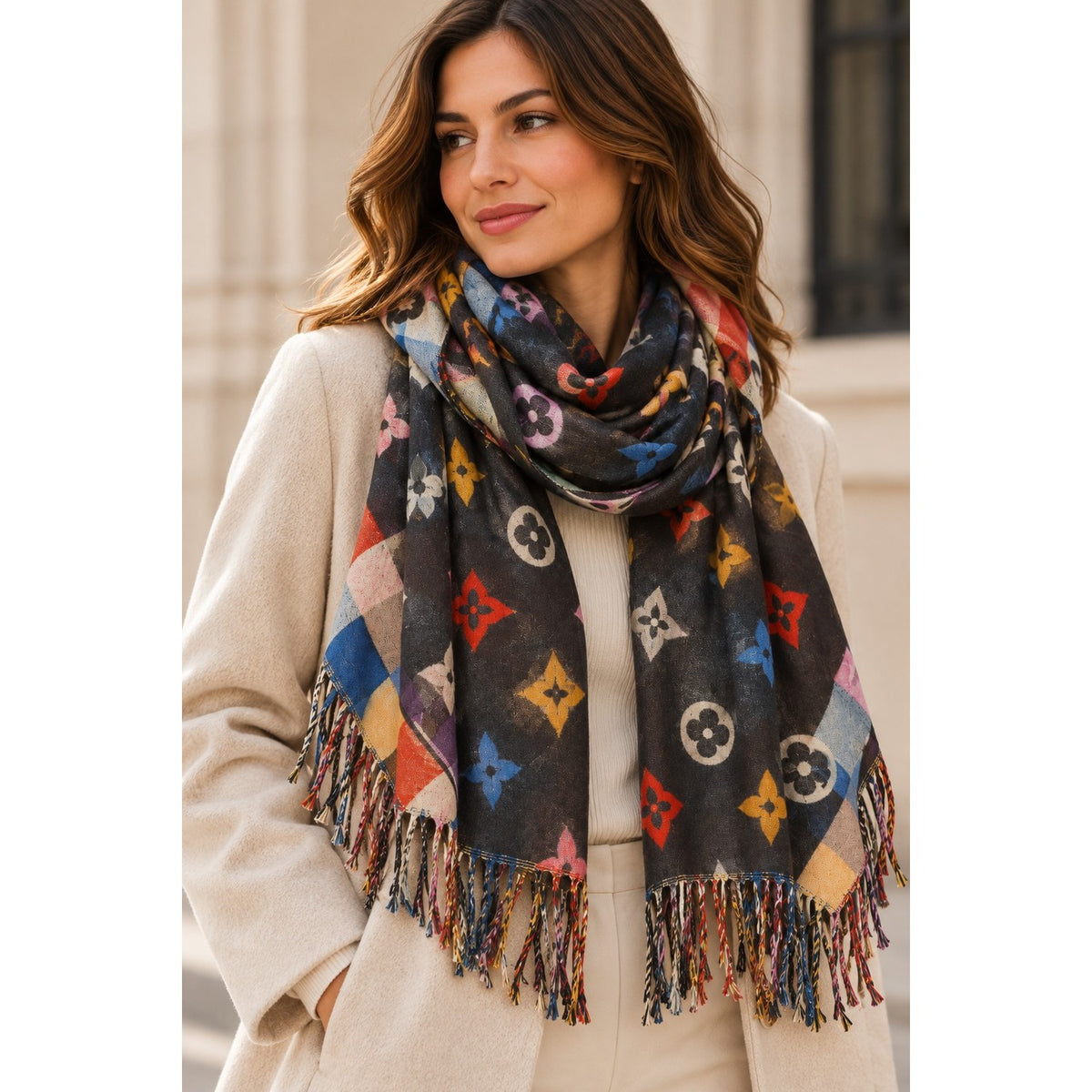 Foulard Noir