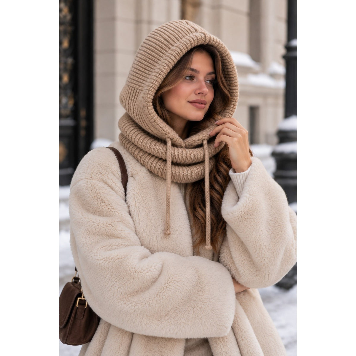Cagoule Beige
