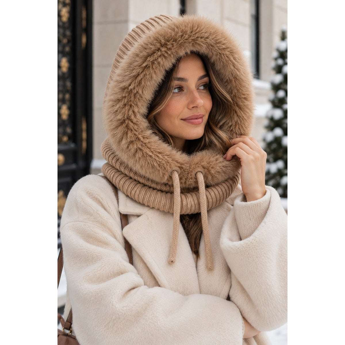 Cagoule Beige