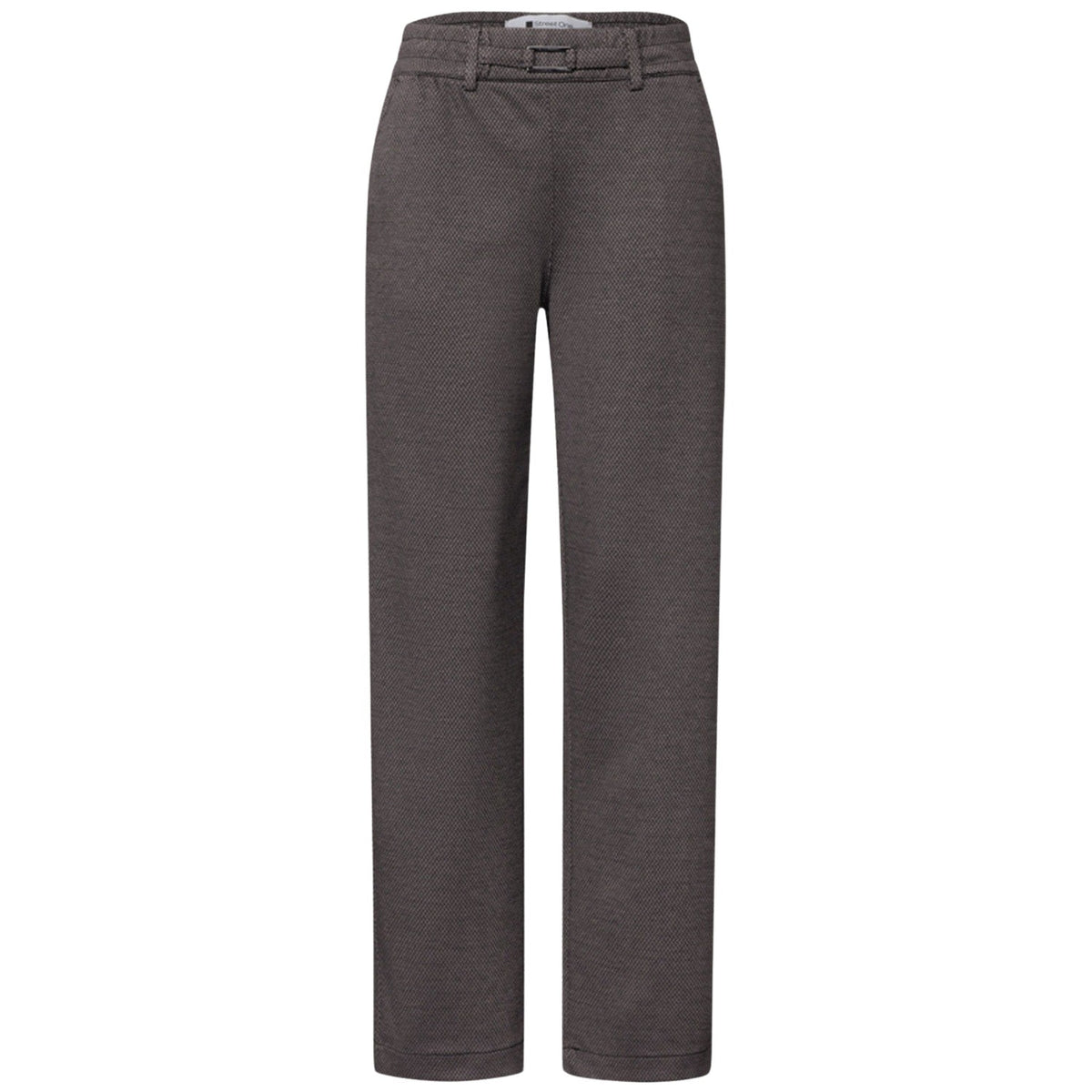 Pantalon Droit Boucle