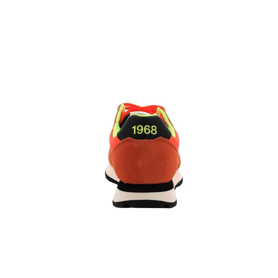 Tom - 40, Orange jaune nubuck/textile