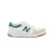 blanc-vert-cuir-nubuck