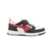 blanc-noir-roug-simili-cuir