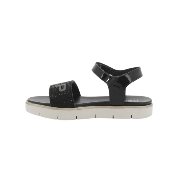 Sandal ii - 30, Noir vernis glitter