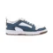 bleu-blanc-simili-cuir