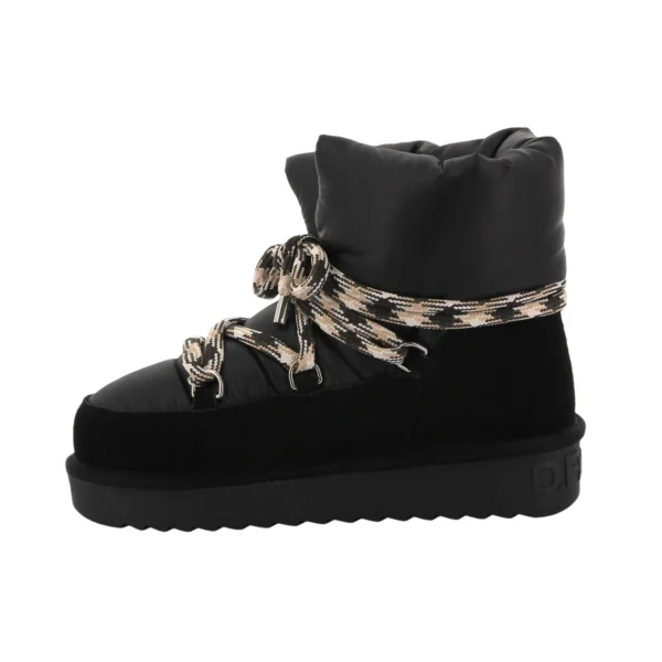 Natire - 36, Noir nubuck/textile